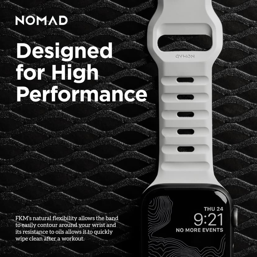 NOMAD Sport Band 42/44/45/49mm Lunar Gray - 6
