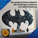 LEGO DC Batman Logo - Superhero Toy w/ 2 Collectible Minifigures - 3D DIY Wall Art or Room Decor - Gift Idea for 12+ Year Old Boys & Teenage Movie Fans - 76330 - 5