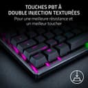 Razer Huntsman V3 Pro (Analog Switch) - Optical Gamer Keyboard (Quick Release, Analog Switch Adjustable from 0.1 to 4.0mm, PBT Doubleshot Keys) AZERTY Keyboard | Black - 7