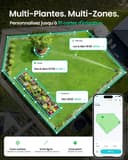 Aiper IrriSense 2 Système d’Irrigation Intelligent, Arrosage Multi-Zones avec Contrôle par Application, Programmation Intelligente et Capteur de Pluie pour Pelouses jusqu’à 446 m² - 3