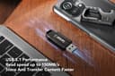 Lexar JumpDrive S80 Clé USB 32 Go, Cle USB 3.2, Jusqu'à 130 Mo/s en Lecture, Mémoire Stick, JumpDrive pour Ordinateur Portable/PC/Voiture (LJDS080032G-BNBAG) - 2