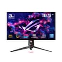 ASUS ROG Swift 32” 4K OLED Gaming Monitor (PG32UCDP) - WOLED, Dual Mode (4K 240Hz, FHD 480Hz), 0.03ms, G-SYNC Compatible, Custom Heatsink, AI Gaming, 99% DCI-P3,True 10-bit, USB-C 90W, 3yr Warranty - 1