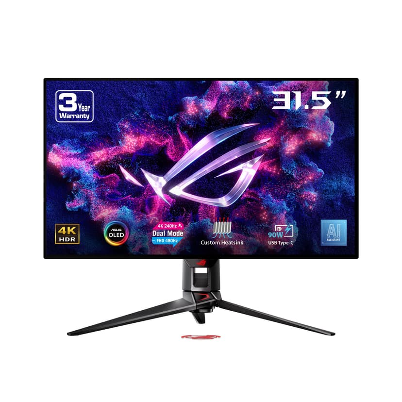 ASUS ROG Swift 32” 4K OLED Gaming Monitor (PG32UCDP) - WO… - 1
