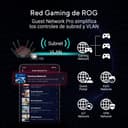 ASUS ROG GT-BE19000 - Routeur Gaming Wi-FI 7 - Tri-Bande - débit de 19Gb/s - Nouvelle Bande passante 320MHz & 4096-QAM, Double Port 10G, Triple accélérateur de Jeu, sécurité réseau Gratuite, AiMesh - 7