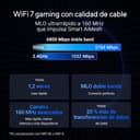 ASUS RT-BE86U - Routeur Wi-FI 7 Extensible - Double Bande BE6800, 4096-QAM, MLO, AI WAN Detection, AiMesh, Abonnement Gratuit à la sécurité réseau,VPNs - 3