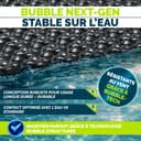 tillvex Elite Pool Solar Foil 400 µm Rectangular 549 x 274 cm Premium Solar Tarpaulin ProHeat QB4 Heat Tarpaulin Can Be Cut to Size Solar Cover Pool Heating for Water Heating - 7