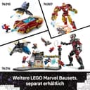 LEGO Marvel: MARVEL Logo & Minifigures - Super-Hero Building Toy with 5 Characters incl. Iron Man, Thor, Black Widow & Hulk - Avengers Gift for 12+ Year Old Boys, Girls & Teens 76313 - 7