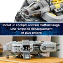 LEGO Star Wars 75445 Anzellan Starship Toy - The Mandalorian and Grogu Model Kit w/ 3 Figures & a Droid Workshop - Birthday Gift for 9+ Year Old Boys, Girls & Fans - 6