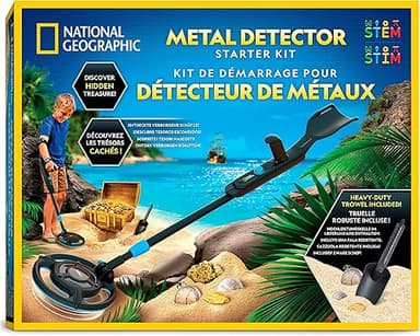 National Geographic Starter Metal Detector Kit – Kids Met…