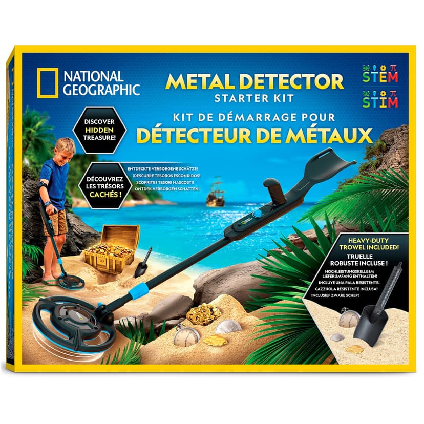 National Geographic Starter Metal Detector Kit – Kids Met… - 1
