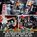 LEGO Star Wars 75389 The Dark Falcon - Play and Display Building Toy with Spring-Loaded Shooters, Cannons & 6 Minifigures incl. C-3PO - Gift for 10+ Year Old Boys & Adult Fans - 5