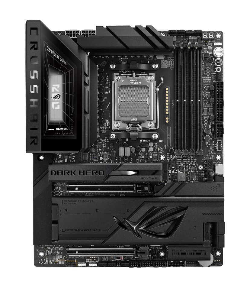 ASUS ROG CROSSHAIR X870E DARK HERO AMD X870E ATX Socket AM5 Motherboard - 1