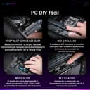 ASUS ROG Strix Z890-E Gaming WiFi – Carte mère Gaming Intel ATX (DDR5, 18+1+2+2 DrMOS, PCIe 5.0, 7 x M.2, WiFi 7, AI Overclocking, AI Networking II, Aura Sync RGB) - 6