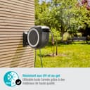 Gardena Wall-Mounted Hose Box Rollup L (White) 30 m: Versatile Watering System for Large Gardens, Swivel Hose Box, Including 30 m Gardena Hose and mounting kit (18627-20) - 6