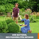 WORX Pack 2 Batteries et Chargeur Double 20V 4Ah WA3611, Batteries Haute Performance avec indicateur de Niveau de Charge, Charge Rapide, compatibles avec Tous Les Outils Worx PoweShare - 3
