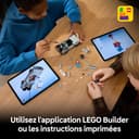 LEGO Speed Champions La Machine à Remonter Le Temps de Retour vers Le Futur - Jouet Voiture - Maquette avec Minifigurines de Doc Brown & Marty McFly - Cadeau pour Garçon, Fille & Fans dès 9 Ans 77256 - 7