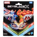 Beyblade X and Marvel Collab, Captain America 4-70GB vs Red Hulk 1-80R - 2