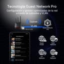 ASUS RT-BE86U - Routeur Wi-FI 7 Extensible - Double Bande BE6800, 4096-QAM, MLO, AI WAN Detection, AiMesh, Abonnement Gratuit à la sécurité réseau,VPNs - 7