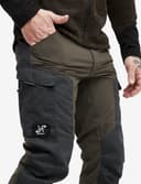 RevolutionRace Men's RVRC GP Trousers, Durable Trousers for Hiking, Walking, Exploring and All Other Outdoor Activities, Mud, XS - 4