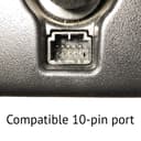 Dongar Dashcam Power Adapter (10-pin Type A) for Select Mazda Vehicles. Compatible with 2017+ CX5, CX9 and More. Connects to Rearview Mirror, Built-in USB Power Source, Easy to Install - 5
