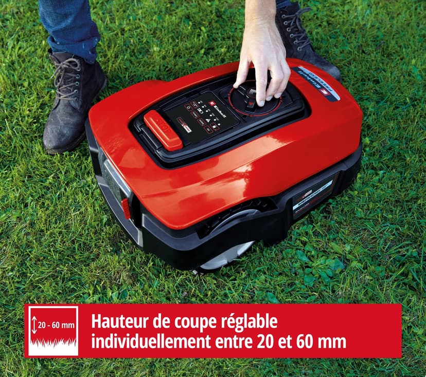 Einhell mower robot FREELEXO 300 Solo Power X-Change (Li-Ion, 18 V, 300 m², second-area mode, with installation accessories, without battery) - 9