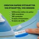 DYMO LetraTag LT-100H Handheld Label Maker | ABC Keyboard Label Printer with Easy-to-Use13 Character LCD Screen | for Home or Office | Blue - 4