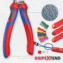 KNIPEX Lineman's Pliers American Style with Comfort Handles 240 mm, 09 12 240 - 5