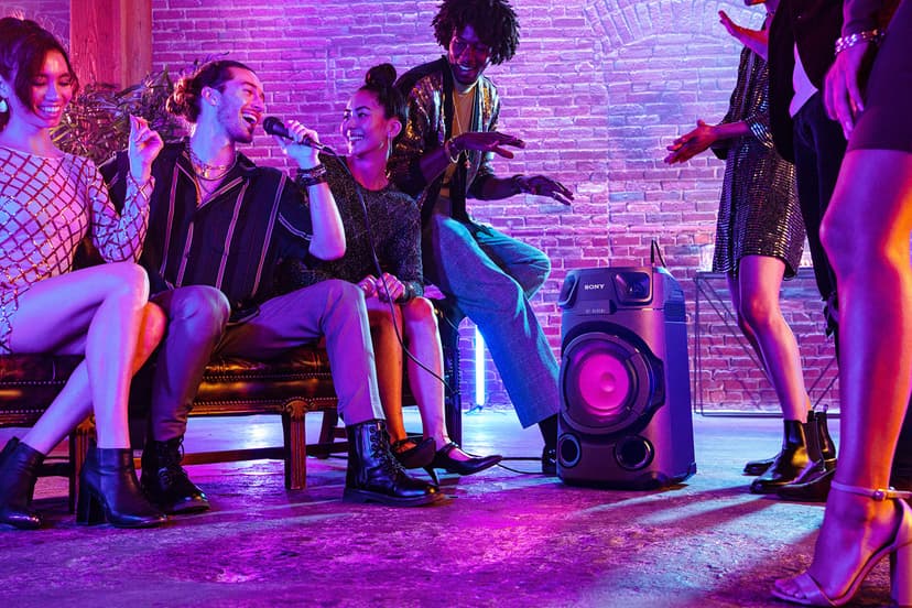 SONY AUDIO & VIDEO-SONY EU MHC-V13 150 Watt Output Mega Bass, Bluetooth and NFC Black - 7