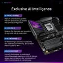 ASUS Intel ROG Strix Z890-E Gaming WiFi ATX motherboard, 18+1+2+2 power stages, DDR5 slots, PCIe 5.0 w/ full support for next-gen GPUs, seven M.2 slots, WiFi 7, AI Overclocking, AI Networking II - 2