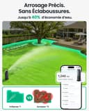 Aiper IrriSense 2 Système d’Irrigation Intelligent, Arrosage Multi-Zones avec Contrôle par Application, Programmation Intelligente et Capteur de Pluie pour Pelouses jusqu’à 446 m² - 4