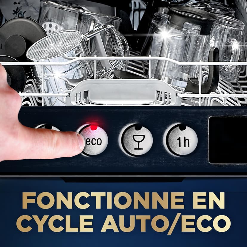 Finish Ultimate Plus Infinity Shine Pastilles Lave-Vaisselle, Propreté Intense & Brillance Étincelante, 146 Capsules - 6