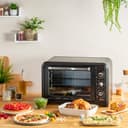 Moulinex Four électrique 39 L, 7 modes de cuisson, Chaleur tournante, Thermostat réglable jusqu’à 240° C, Tournebroche, Minuteur 120 min, Grille réversible, Optimo noir OX485810 - 7