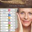 COLLAGÈNE HYDROLYSÉ COMPLEX 9 EN 1 | Élastine marine + Acide hyaluronique + Coenzyme Q10 + Glucosamine + Biotine + Vitamines C & D + Magnésium | Pour les articulations et la peau | 420g goût vanille | - 5