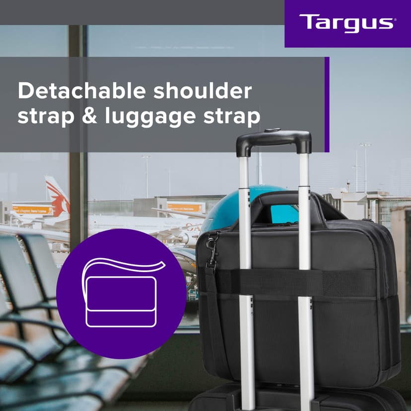 Targus TCG470GL CityGear 15-17,3' Topload Notebook-Tasche – Schwarz - 6