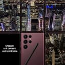 Samsung Galaxy S22 Ultra, Téléphone mobile 5G 256Go Noir, Carte SIM non incluse, smartphone Android, Version FR - 5