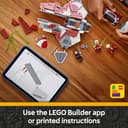 LEGO Star Wars Ahsoka’s Jedi Interceptor Building Toy Features 2 Minifigures with Lightsabers Incl. Anakin Skywalker, plus an R7-A7 Droid Figure for The Clone Wars Fans, 8+ Year Old Boys & Girls 75401 - 6