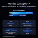 ASUS RT-BE86U Dual-band WiFi 7 Router, supports 4096-QAM, Multi-link operation (MLO), AI WAN detection, AiMesh support, subscription-free network security, and comprehensive VPN features - 5