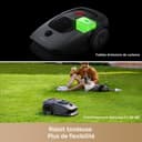 MOVA 1000 Robotic Lawnmower, UltraView Wireless Installation and Accurate Mapping up to 1000 m², smart Obstacle Avoidance, app Control, Improved Off-Road Wheels, U-Shaped Mowing, Fast Charging - 8