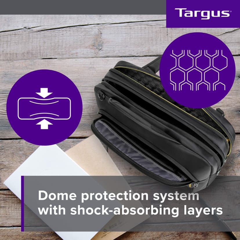Targus TCG470GL CityGear 15-17,3' Topload Notebook-Tasche – Schwarz - 4