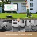 MOVA 1000 Robotic Lawnmower, UltraView Wireless Installation and Accurate Mapping up to 1000 m², smart Obstacle Avoidance, app Control, Improved Off-Road Wheels, U-Shaped Mowing, Fast Charging - 2
