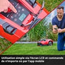 Einhell FREELEXO CAM PLUS 600 Power X-Change Robot-Lawnmower (18 V, Camera Replacement for Peripheral Cable, for 600 m², Carbonless Motor, Wi-Fi, Slopes up to 25%, with 4.0Ah Plus Battery) - 8