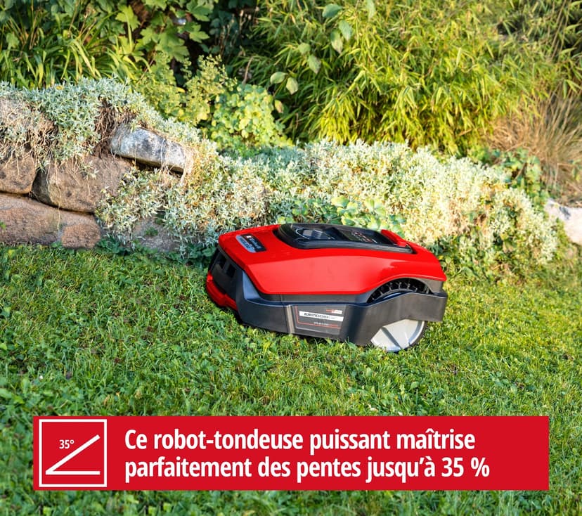 Einhell mower robot FREELEXO 300 Solo Power X-Change (Li-Ion, 18 V, 300 m², second-area mode, with installation accessories, without battery) - 6