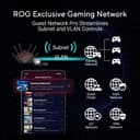 ASUS ROG Rapture GT-BE19000 Tri-band WiFi 7 Gaming Router (320MHz Channels & 4k-QAM, MLO, 2x 10G ports, AI WAN detection, Triple-level Game Acceleration, AiMesh, free network security, VPN features) - 7