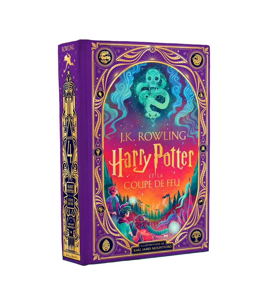 Harry Potter et la Coupe de Feu - Édition illustrée interactive: Illustrations par Karl James Mountford - 1