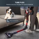 Rowenta X-Pert 6.60 Smart Aspirateur Balai sans fil, Tube Flex, Idéal pour les Poils D'animaux, Léger, Puissance 100W, Autonomie 45min, LED RH6471WO, Noir/Rouge - 7