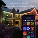 Twinkly Permanent Light - 72 RGB LED String, White Wire, Plug F - 4