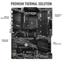 MSI B550-A PRO ProSeries Motherboard (AMD AM4, DDR4, PCIe 4.0, SATA 6Gb/s, M.2, USB 3.2 Gen 2, HDMI/DP, ATX) - 2