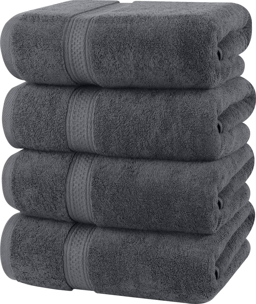 Utopia Towels - Lot de 4 Serviettes de Bain (69x139 cm) -… - 1