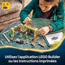 LEGO Harry Potter Le Château De Poudlard : Le Cours De Botanique - Jeu De Construction Modulaire - Minifigurines De Neville, Hermione & Prof. Chourave - 3 Mandragores - Cadeau Fille Dès 8 Ans 76445 - 7