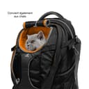 Kurgo G-Train Sac à Dos de Transport pour Petits Chiens et Chats, Sac de Voyage et Randonnée avec Fond étanche, Encre Bleue - 6